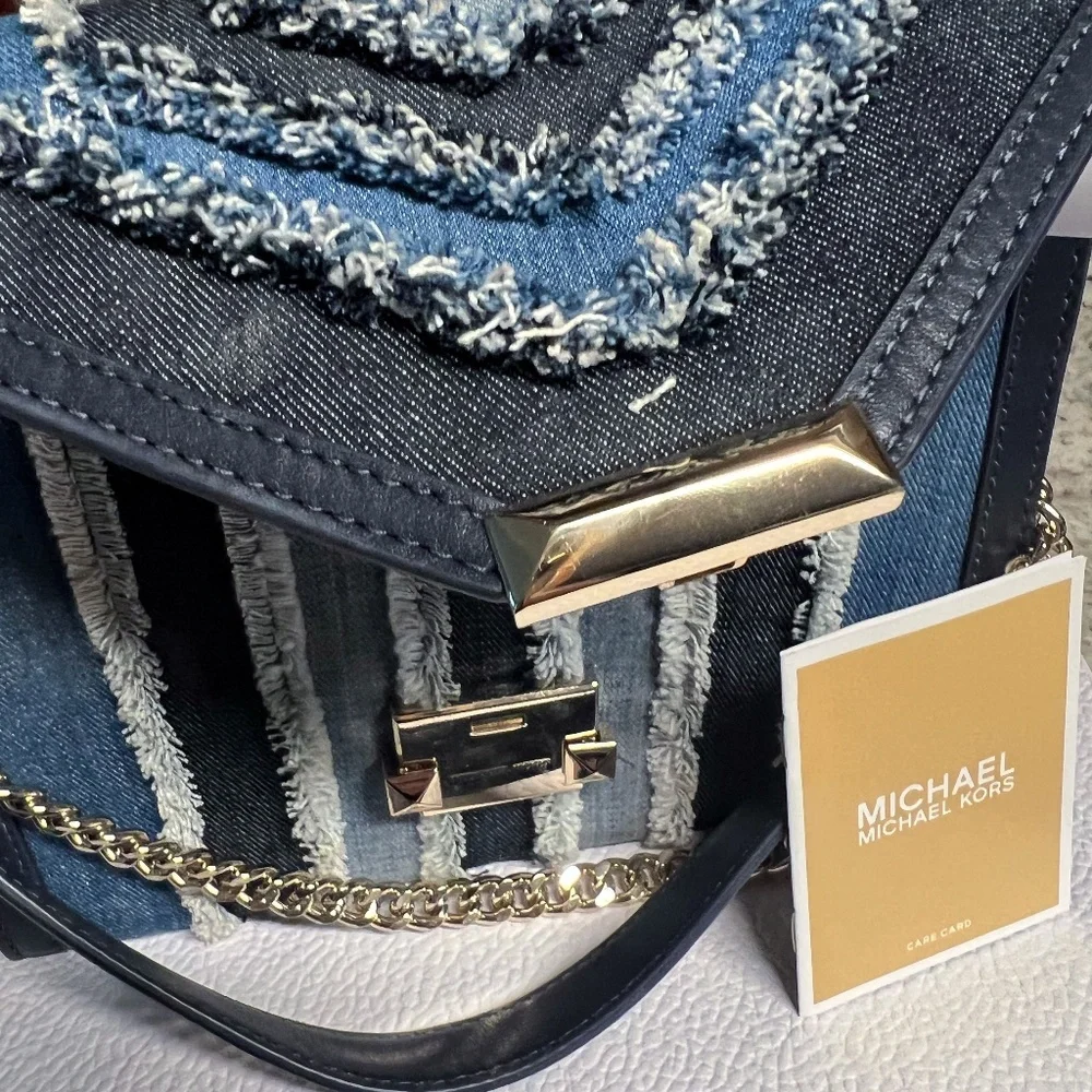 XSOLD Michael Kors Demin Bag - Picture 4 of 8